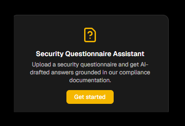 Security questionnaires answered in minutes